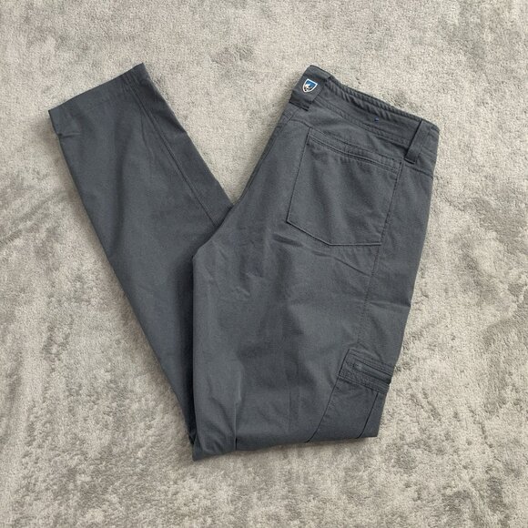 Kuhl Pants Womens Size 10 Gray Horizn Skinny Ripstop Cargo 6276 Gorpcore Outdoor - Picture 1 of 16